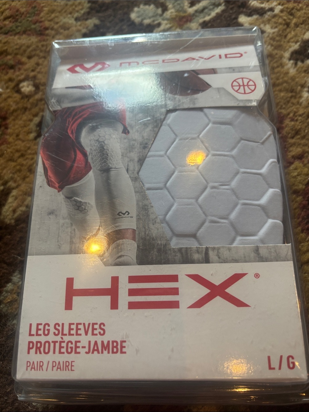 NWT McDavid Hex Adult Latge Leg Sleeves one pair